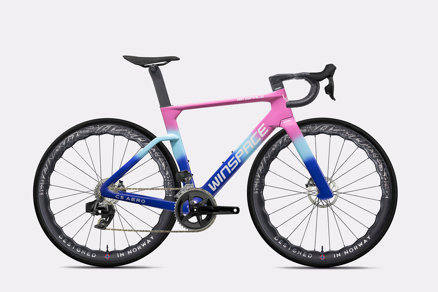 Winspace C5 Aero Endurance Carbon Road Bike - SRAM Rival eTap AXS