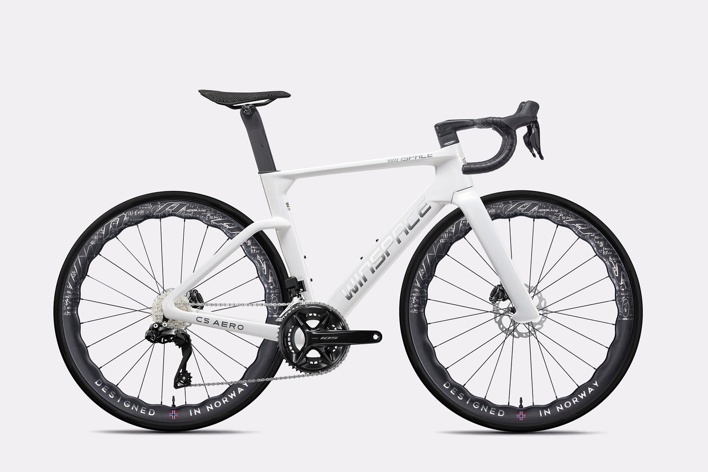 Winspace C5 Aero Road Bike - Shimano 105 Di2
