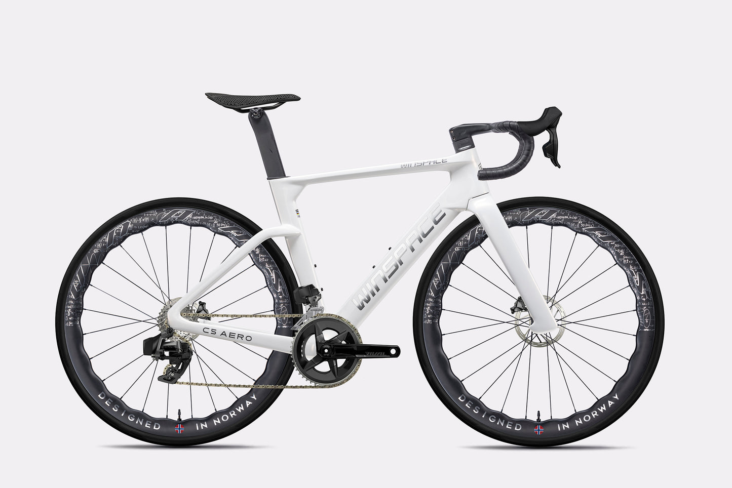 Winspace C5 Aero Endurance Carbon Road Bike - SRAM Rival eTap AXS