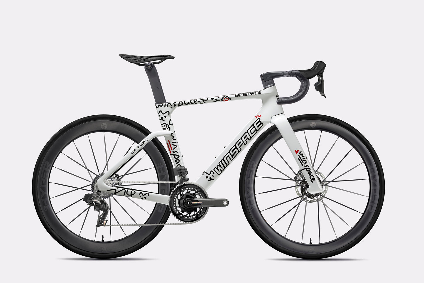 Winspace C5 Aero Road Bike - SRAM Force AXS