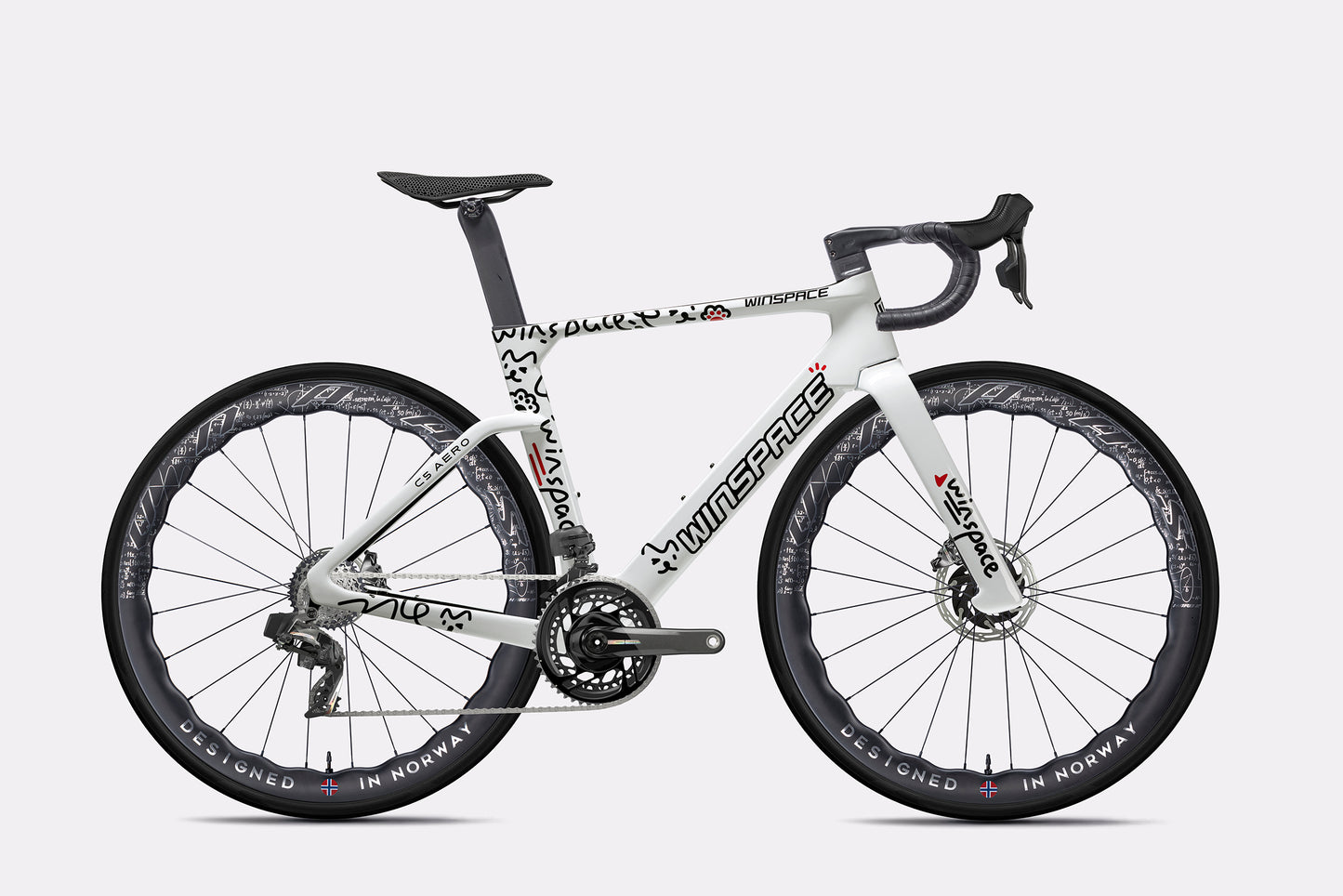 Winspace C5 Aero Road Bike - SRAM Force AXS
