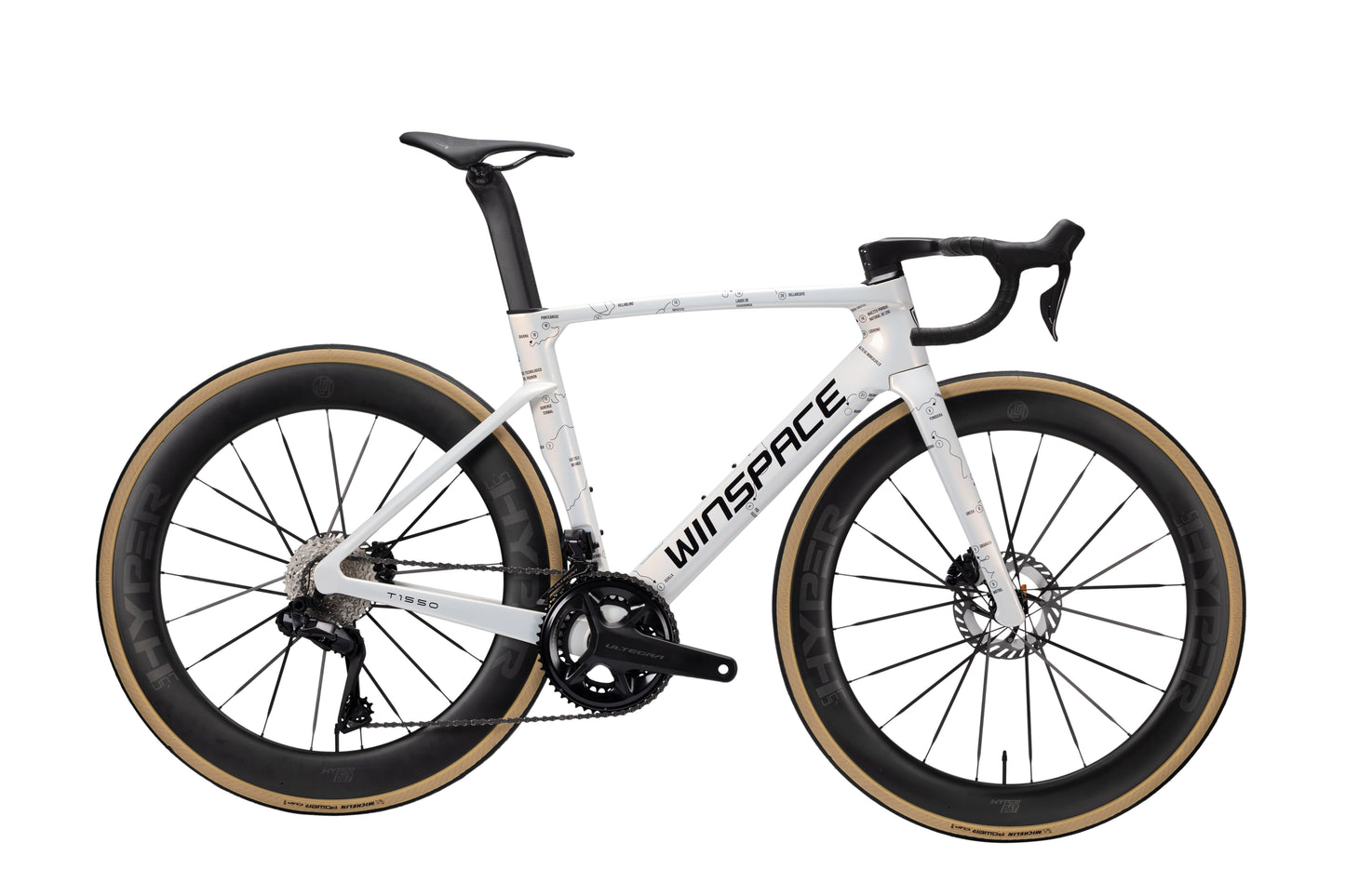 T1550 2nd Gen Winspace Road Bike - Shimano Ultegra Di2