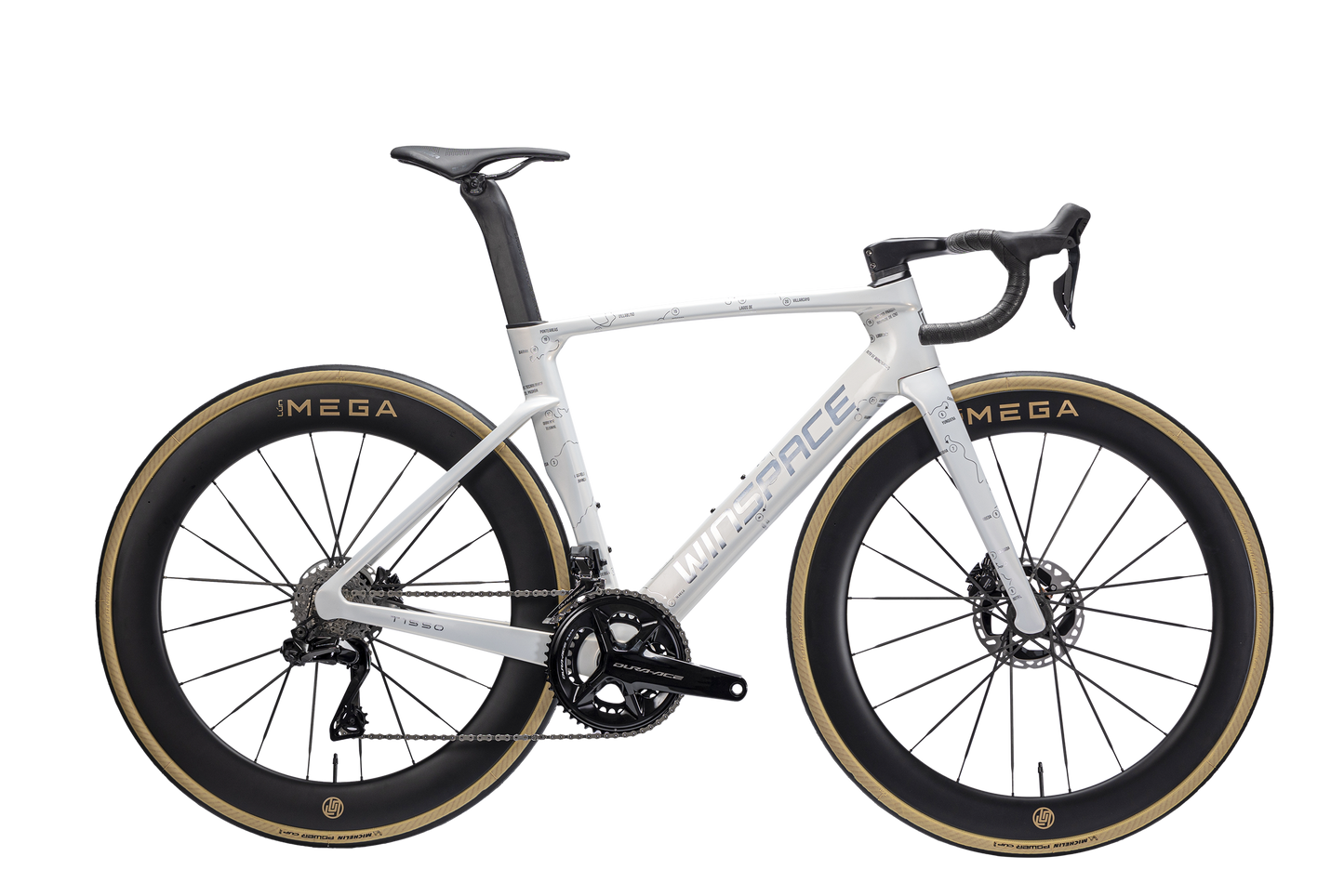 Winspace T1550 Gen 2 Road Bike - Shimano Dura-Ace Di2