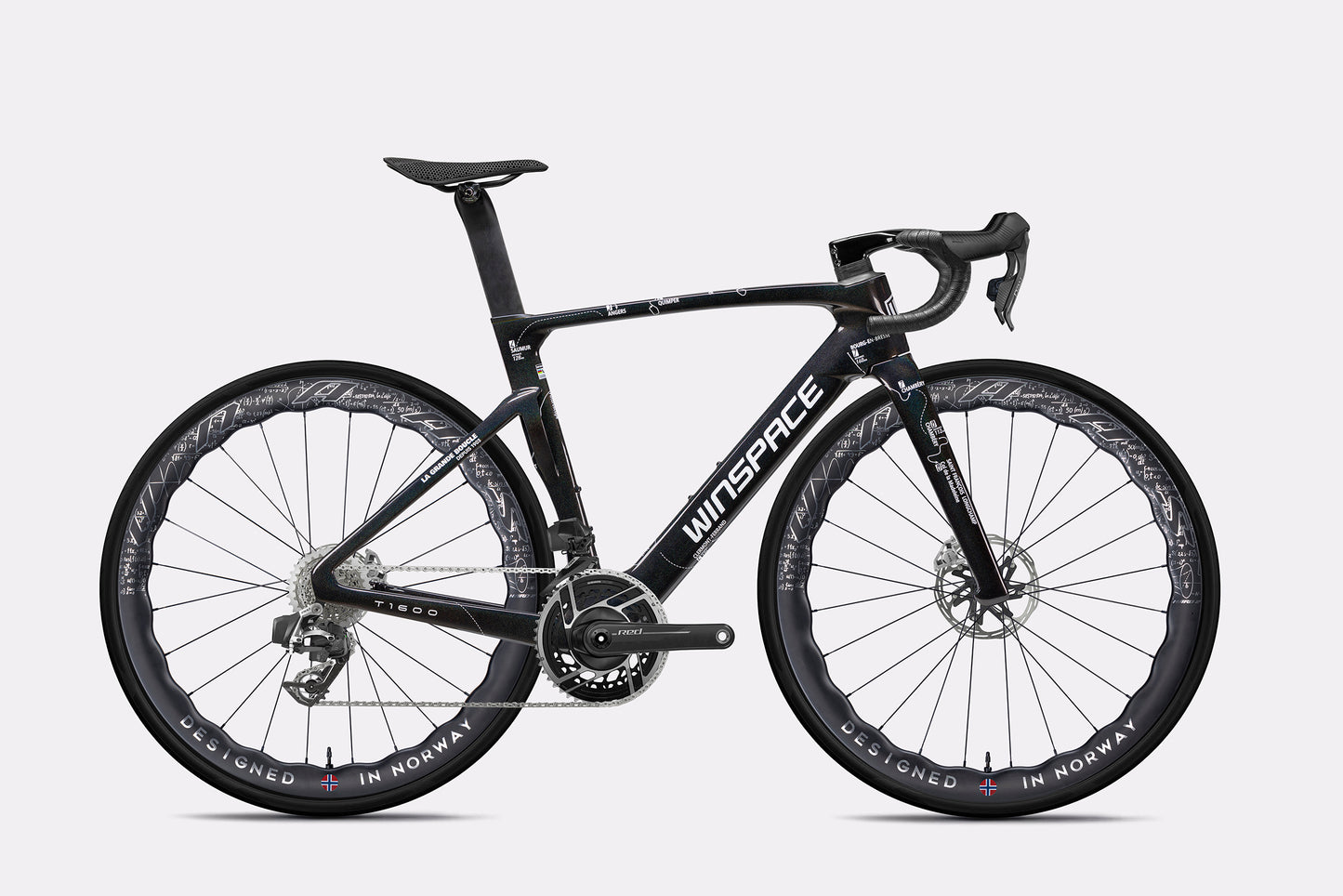 Winspace T1600 Race Bike - SRAM Red AXS
