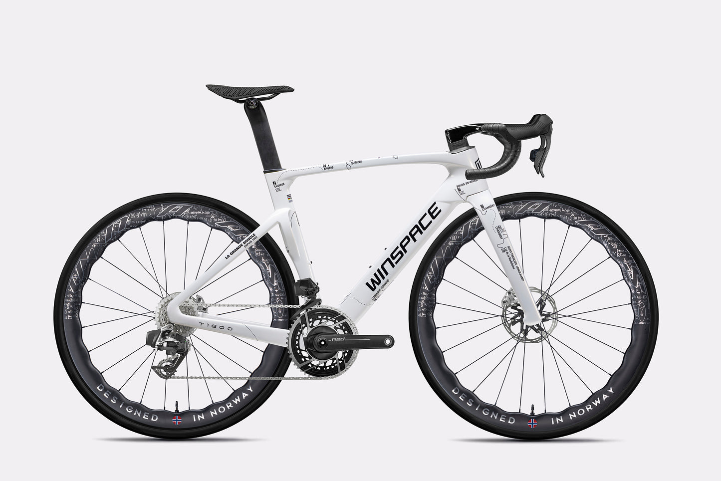 Winspace T1600 Race Bike - SRAM Red AXS
