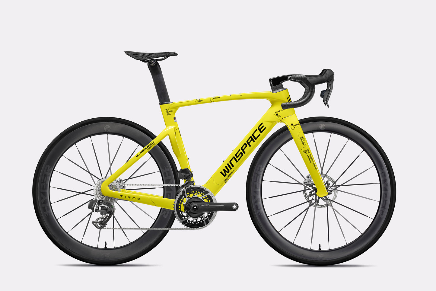 Winspace T1600 Race Bike - SRAM Red AXS