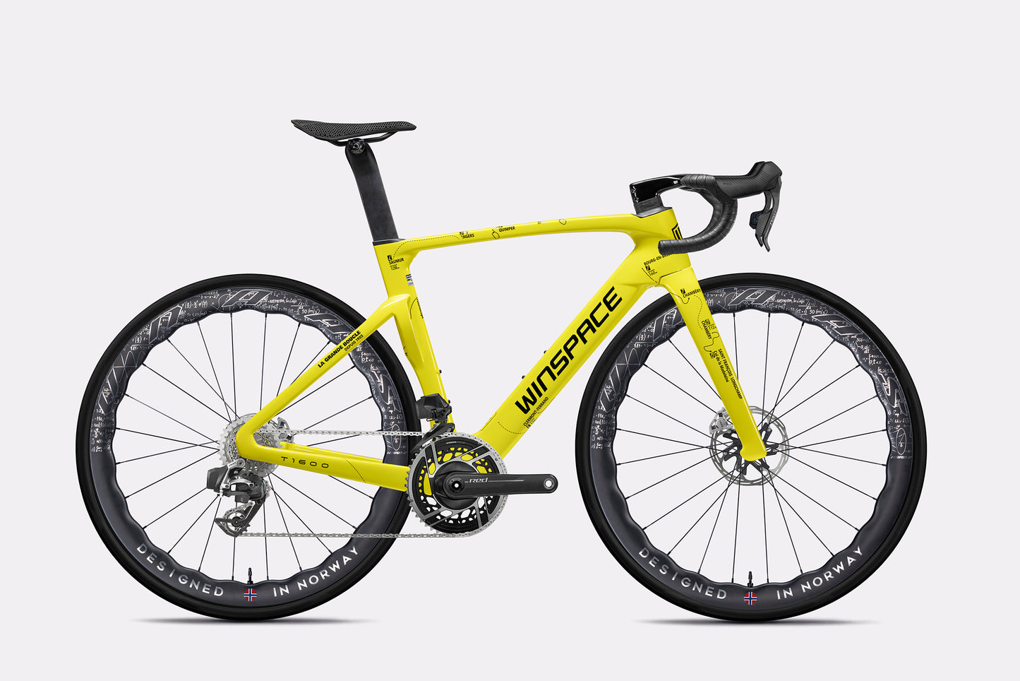 Winspace T1600 Race Bike - SRAM Red AXS