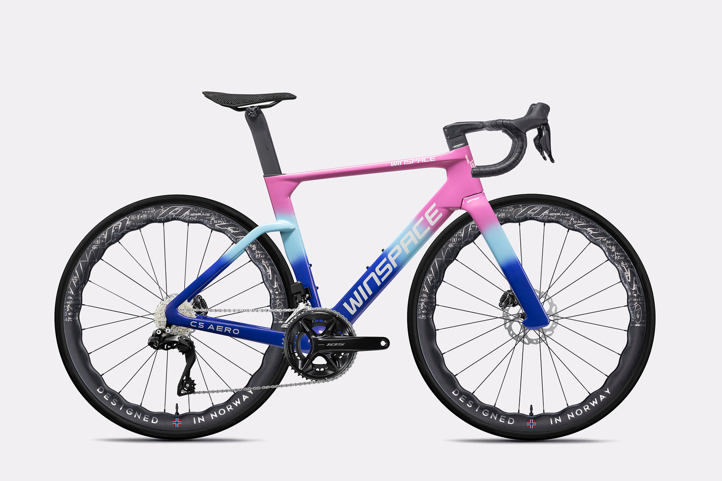 Winspace C5 Aero Road Bike - Shimano 105 Di2