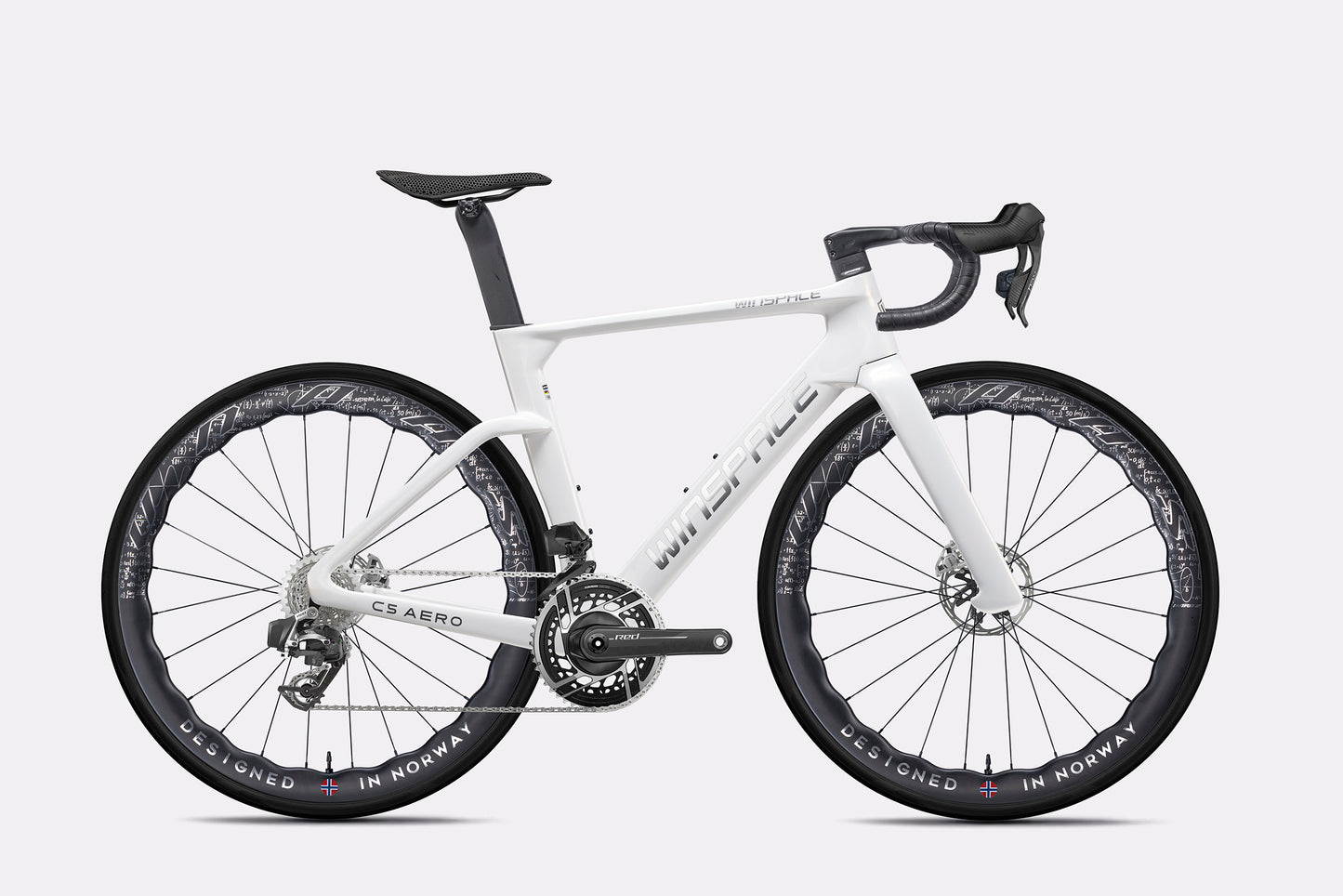 Winspace C5 Aero Endurance Carbon Road Bike - SRAM Red E1 AXS