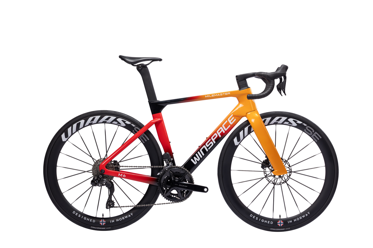 Winspace M6 Aero Road Bike - SRAM Rival E1 AXS