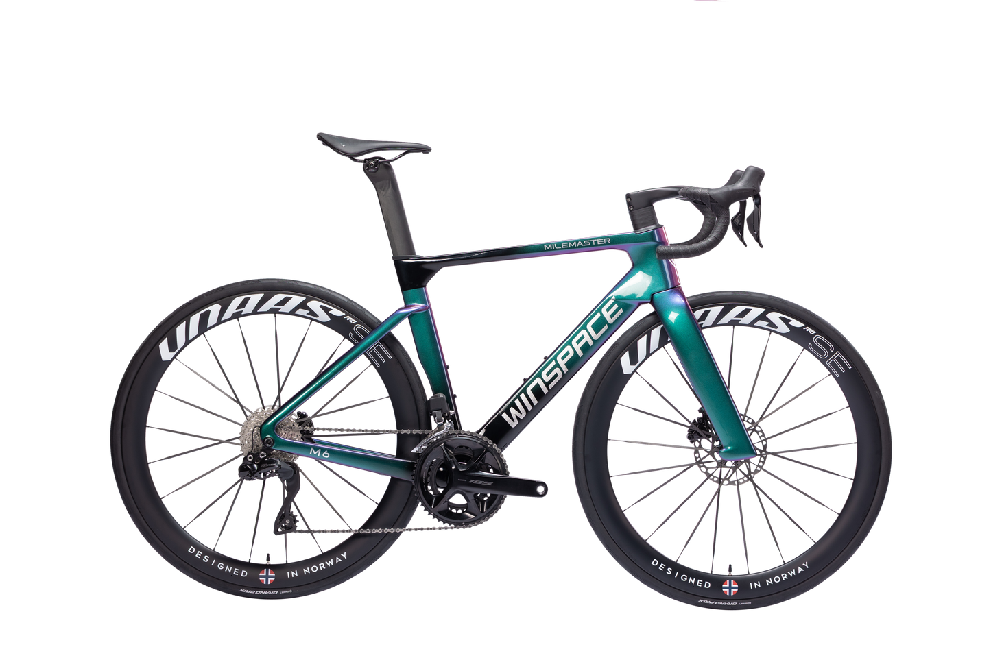 Winspace M6 Aero Road Bike - Shimano 105 Di2