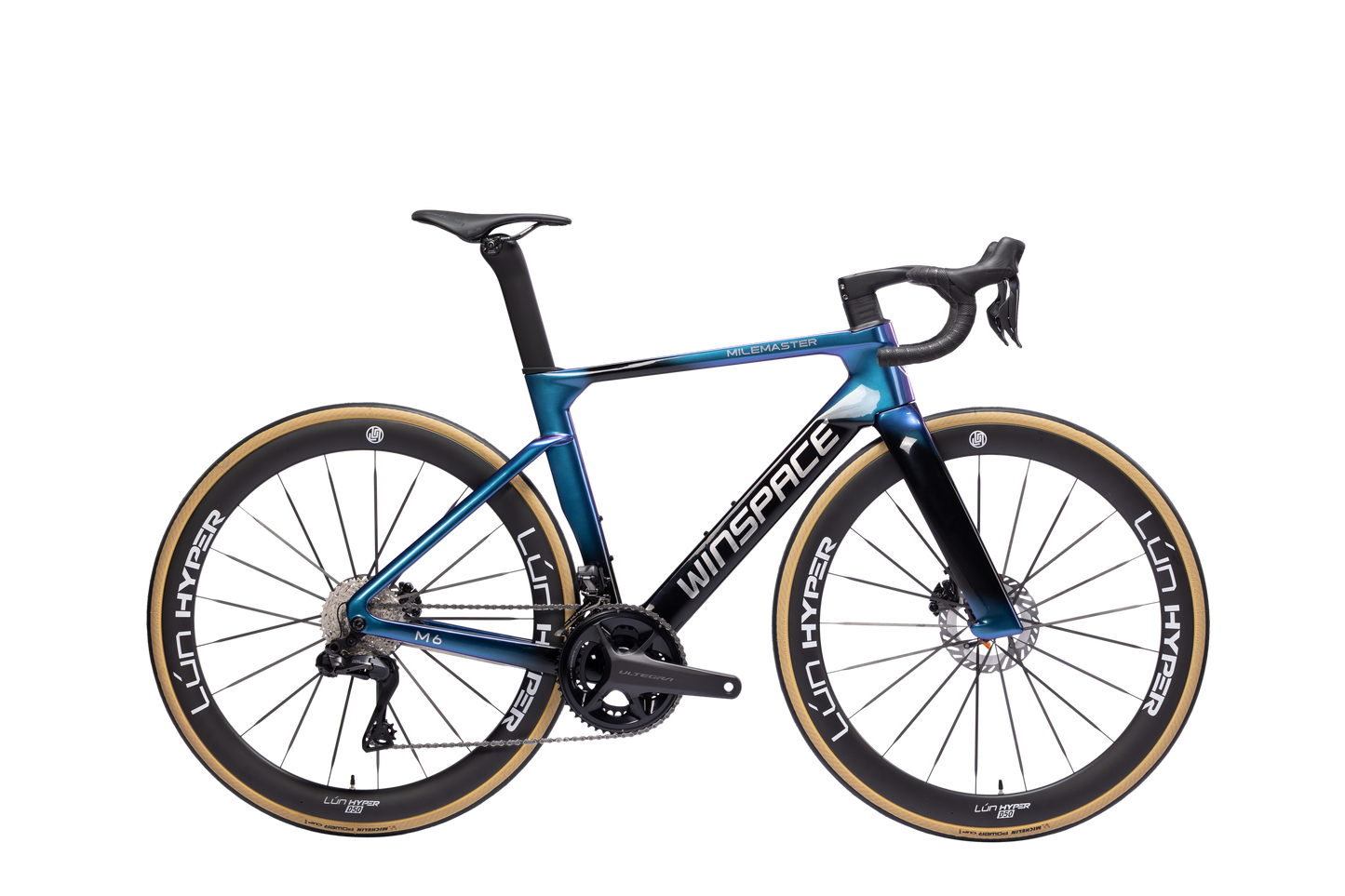 Winspace M6 Aero Road Bike - SRAM Rival E1 AXS