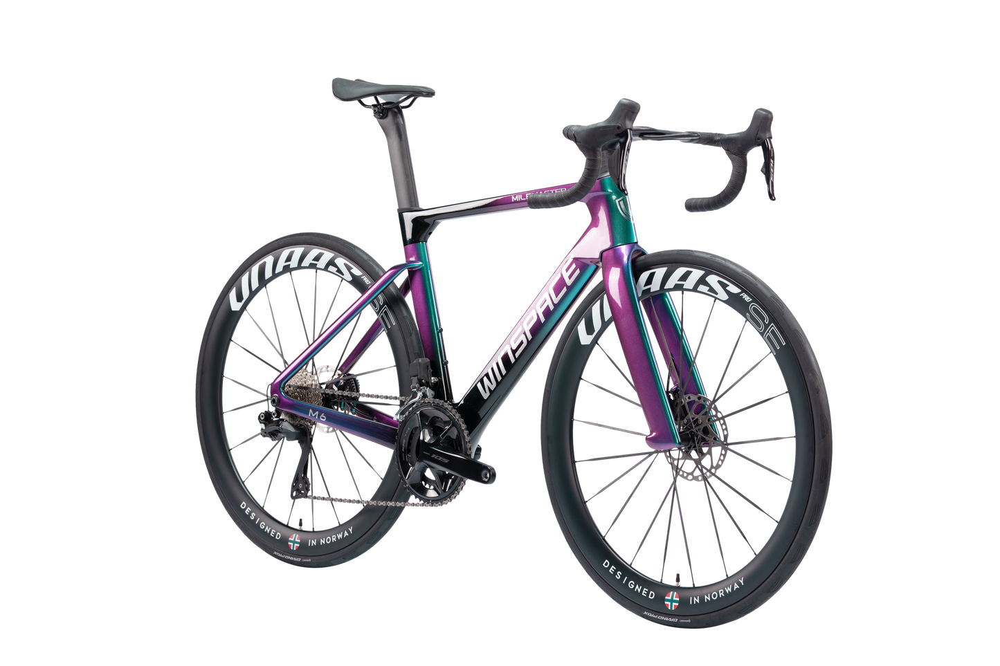 Winspace M6 Aero Road Bike - SRAM Rival E1 AXS