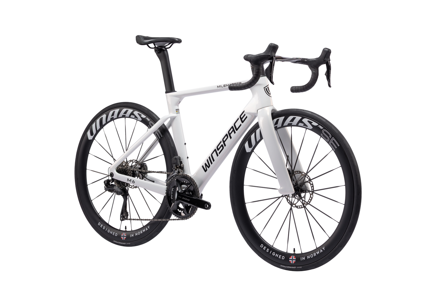 Winspace M6 Aero Road Bike - SRAM Rival E1 AXS