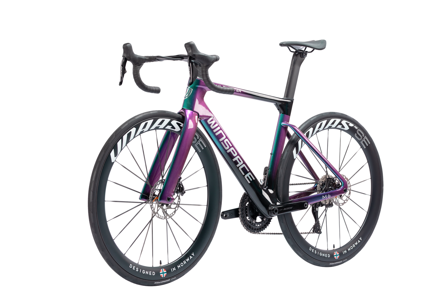 Winspace M6 Aero Road Bike - SRAM Rival E1 AXS