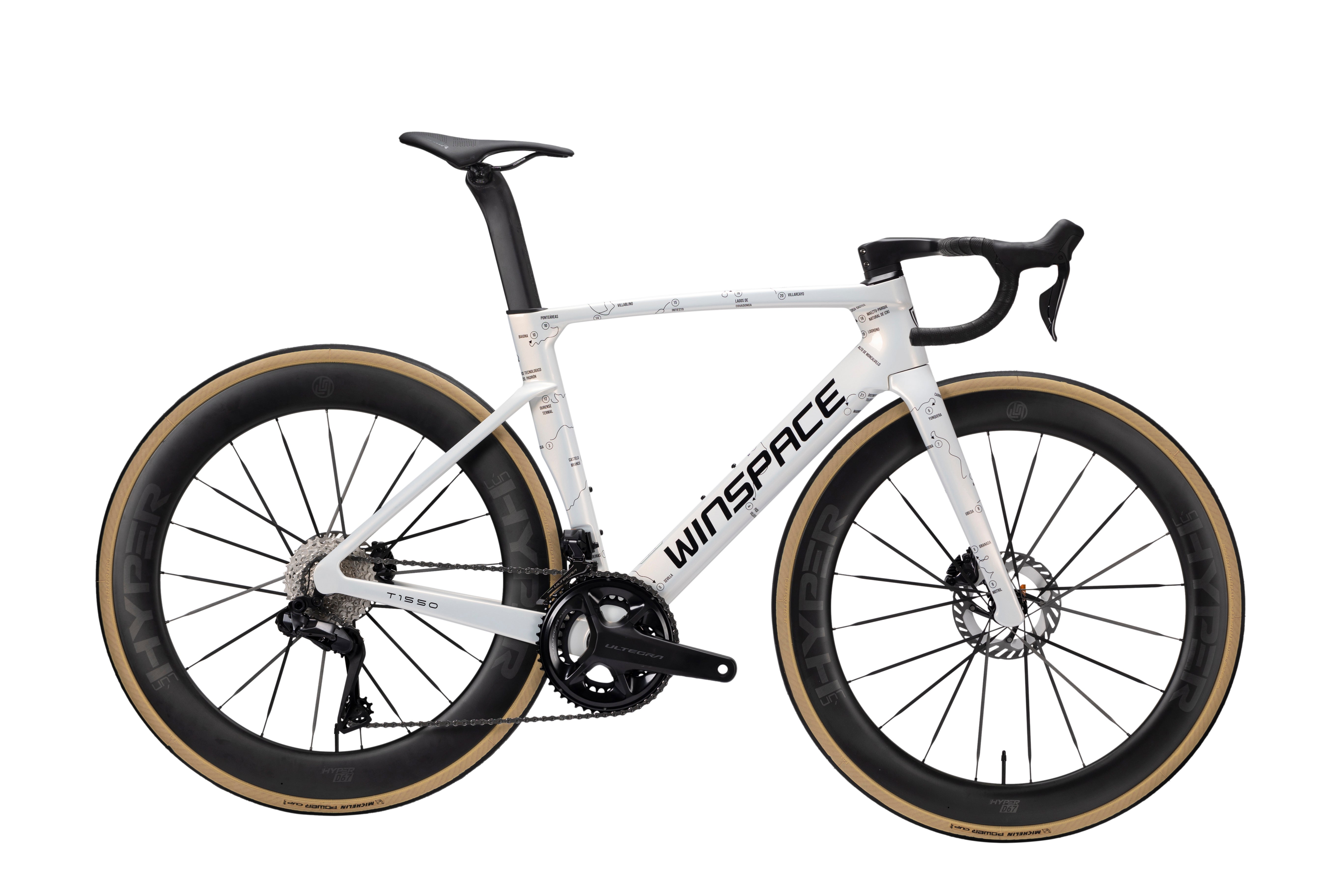T1550 2nd Gen Winspace Road Bike - Shimano Dura-Ace Di2