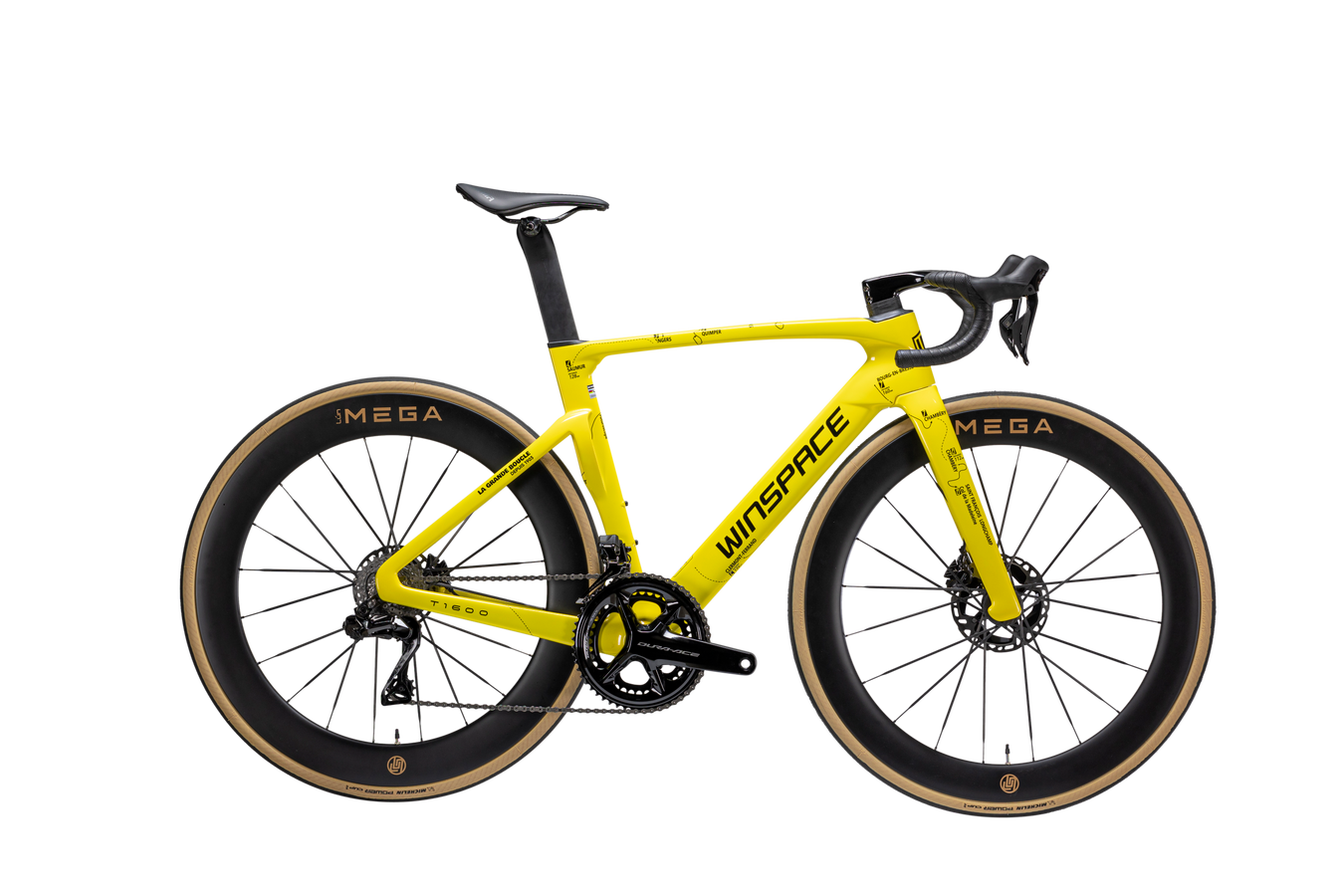 Winspace T1600 Race Bike - SRAM Force AXS