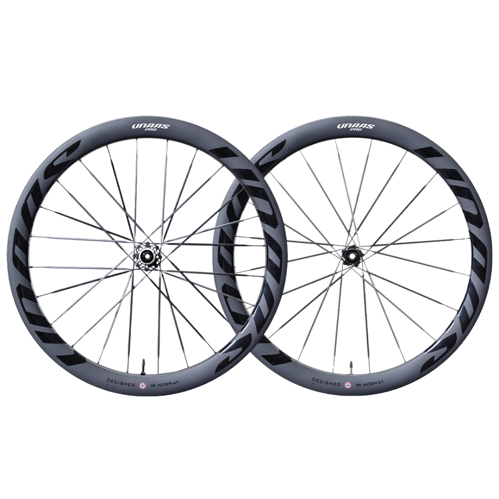 UNAAS Pro Winspace Carbon Wheelset - 50mm Rim Depth