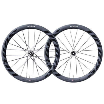 UNAAS Pro Winspace Carbon Wheelset - 50mm Rim Depth