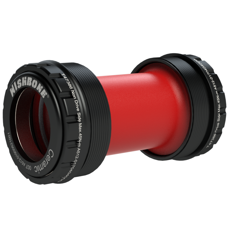 Wishbone T47 Outboard Ceramic Bottom Bracket - Sram BB386 / FSA BB386 / THM / Easton
