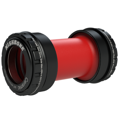 Wishbone T47 Outboard Ceramic Bottom Bracket - Sram BB386 / FSA BB386 / THM / Easton